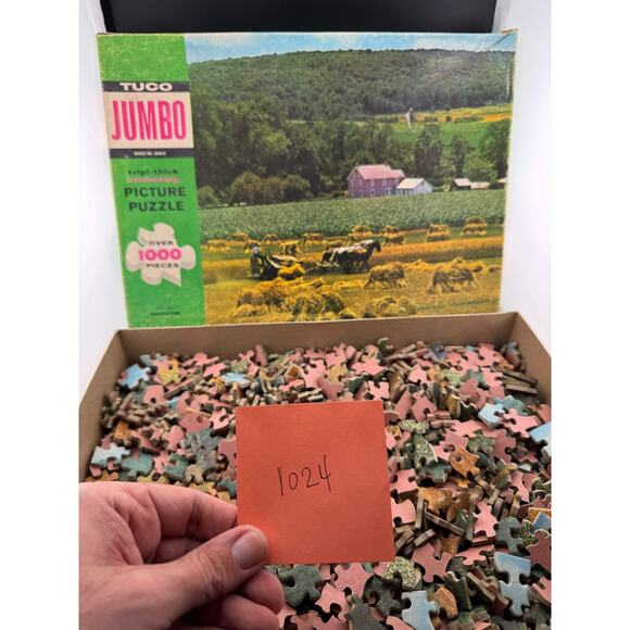 Vintage Tuco Puzzle - Summer Harvest Time - Picture 5 of 5